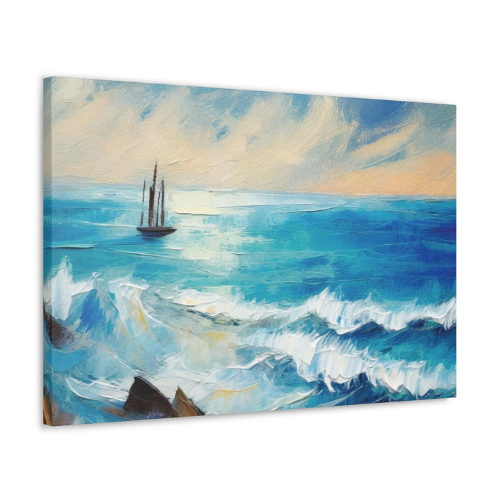 Canvas Wall Art Decor Blue Ocean Print - Decorative | Wall Art | Canvas Prints