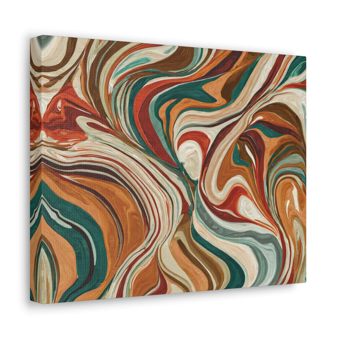 Canvas Wall Art Decor Boho Brown Marble Print - Decorative | Wall Art | Canvas