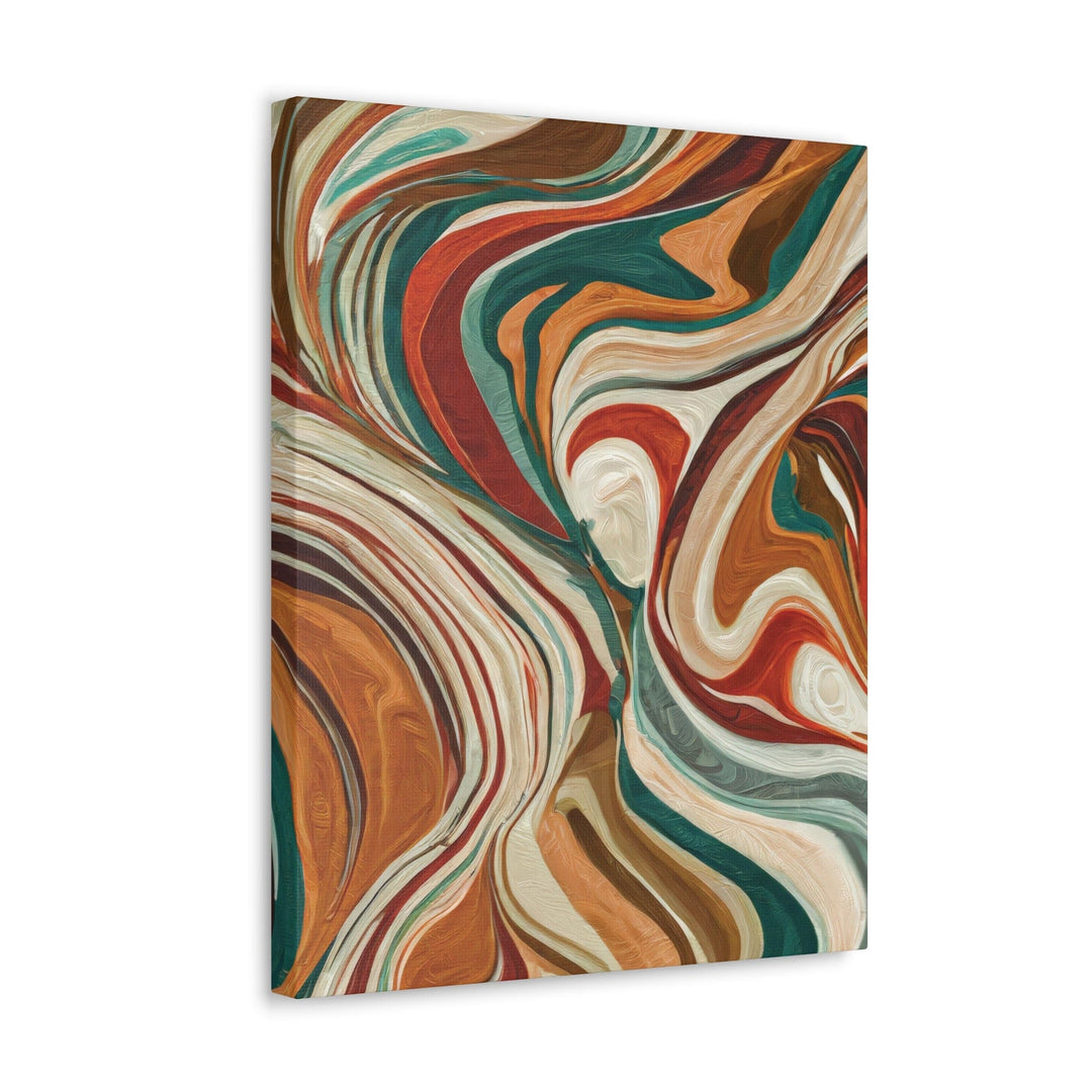 Canvas Wall Art Decor Boho Brown Marble Print - Decorative | Wall Art | Canvas