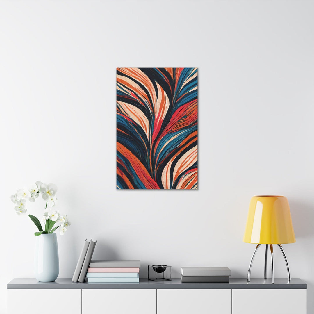 Canvas Wall Art Decor - Boho Multicolor Tropical Print - Decorative/Wall