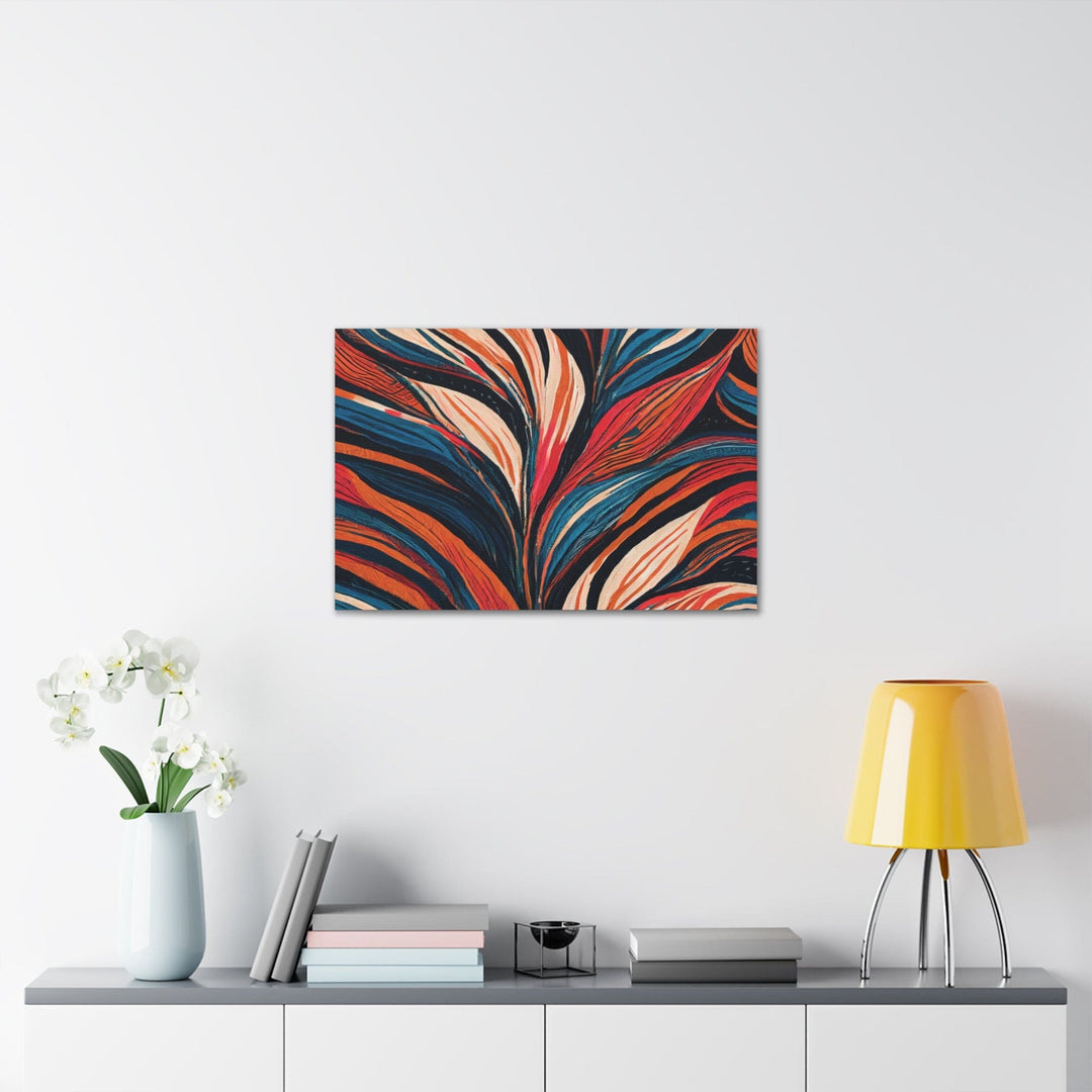 Canvas Wall Art Decor - Boho Multicolor Tropical Print - Decorative/Wall