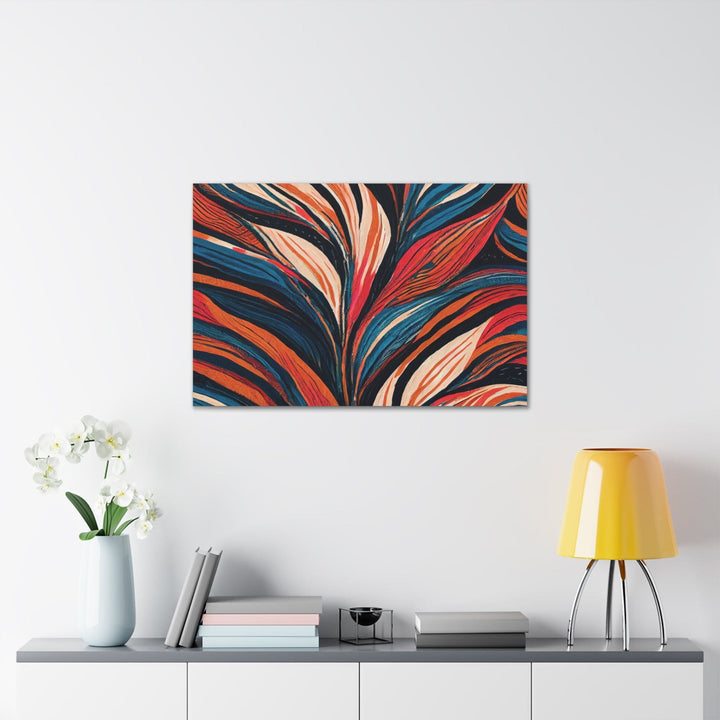 Canvas Wall Art Decor - Boho Multicolor Tropical Print - Decorative/Wall