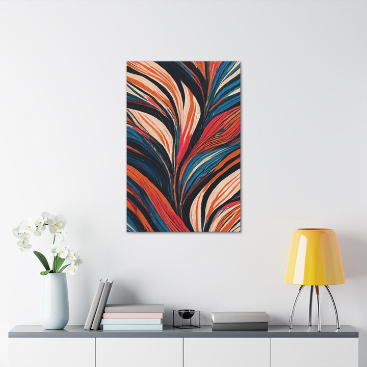 Canvas Wall Art Decor - Boho Multicolor Tropical Print - Decorative/Wall