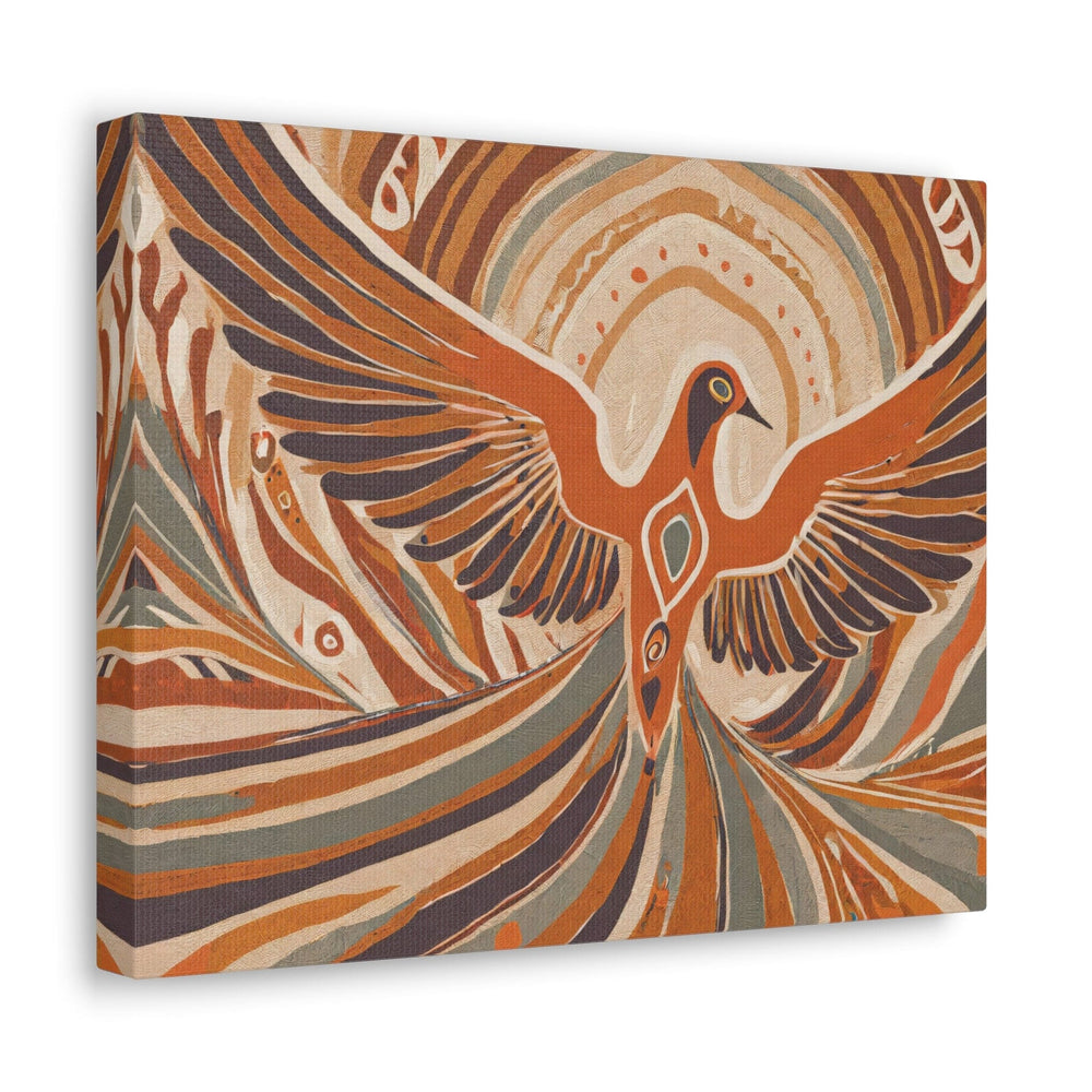 Canvas Wall Art Decor Dove Art Rust Brown - Decorative | Wall Art | Canvas