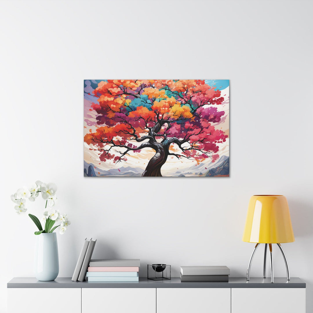 Canvas Wall Art Decor - Multicolor Tree of Life - Decorative/Wall Art/Canvas