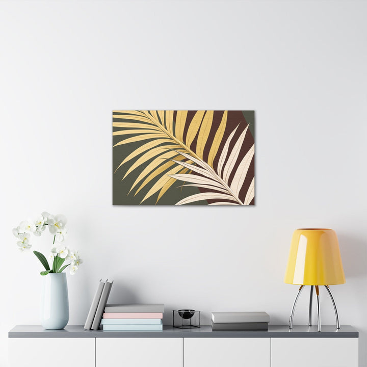 Canvas Wall Art Decor Palm Tree Leaves Pattern - Decorative | Wall Art | Canvas