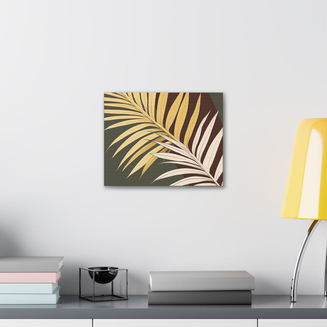 Canvas Wall Art Decor Palm Tree Leaves Pattern - Decorative | Wall Art | Canvas