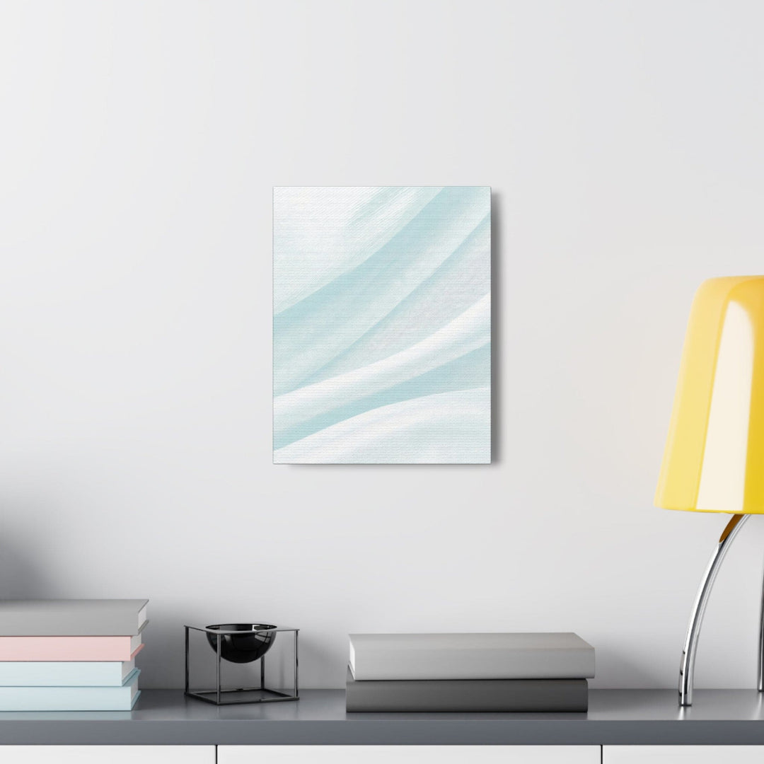 Canvas Wall Art Decor Pastel Blue Swirl - Decorative | Wall Art | Canvas Prints