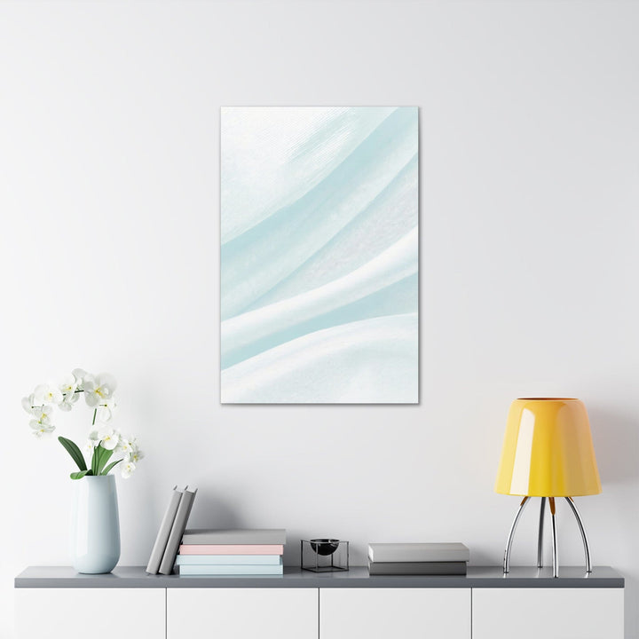 Canvas Wall Art Decor Pastel Blue Swirl - Decorative | Wall Art | Canvas Prints