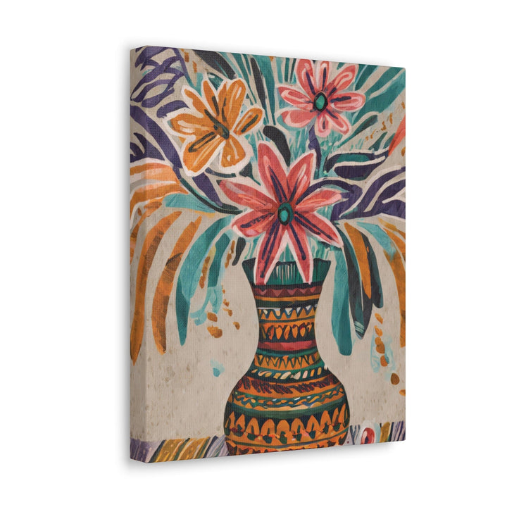 Canvas Wall Art Decor Pastel Floral Vase - Decorative | Wall Art | Canvas Prints