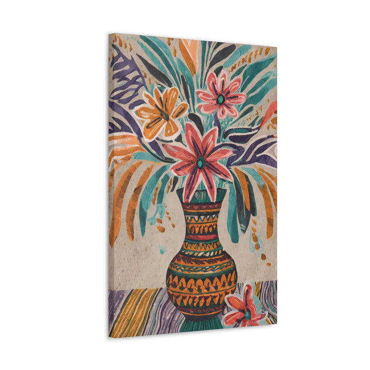 Canvas Wall Art Decor Pastel Floral Vase - Decorative | Wall Art | Canvas Prints