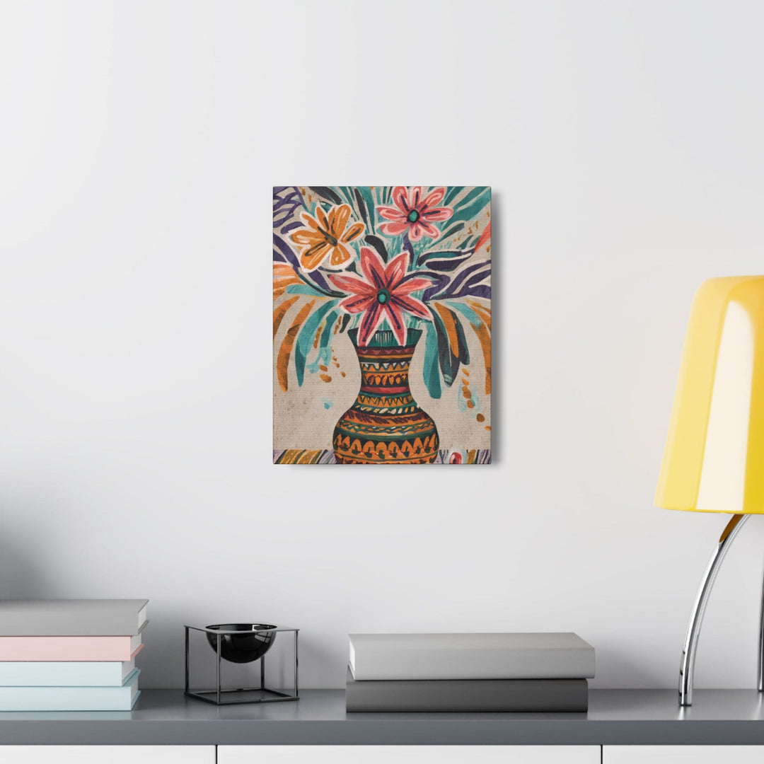 Canvas Wall Art Decor Pastel Floral Vase - Decorative | Wall Art | Canvas Prints