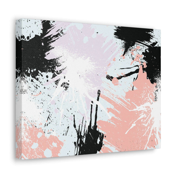 Canvas Wall Art Decor Pink Black Abstract Print - Decorative | Wall Art