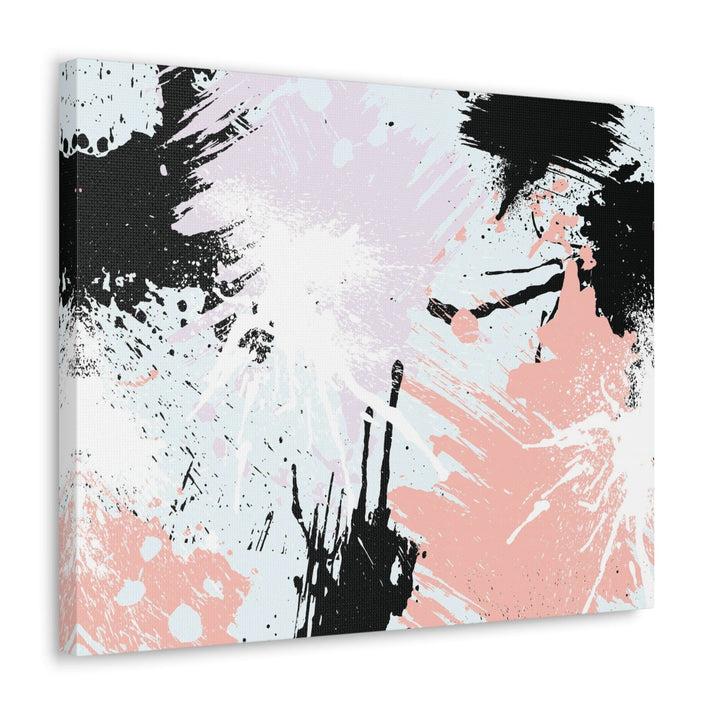 Canvas Wall Art Decor Pink Black Abstract Print - Decorative | Wall Art