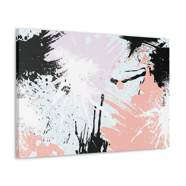 Canvas Wall Art Decor Pink Black Abstract Print - Decorative | Wall Art