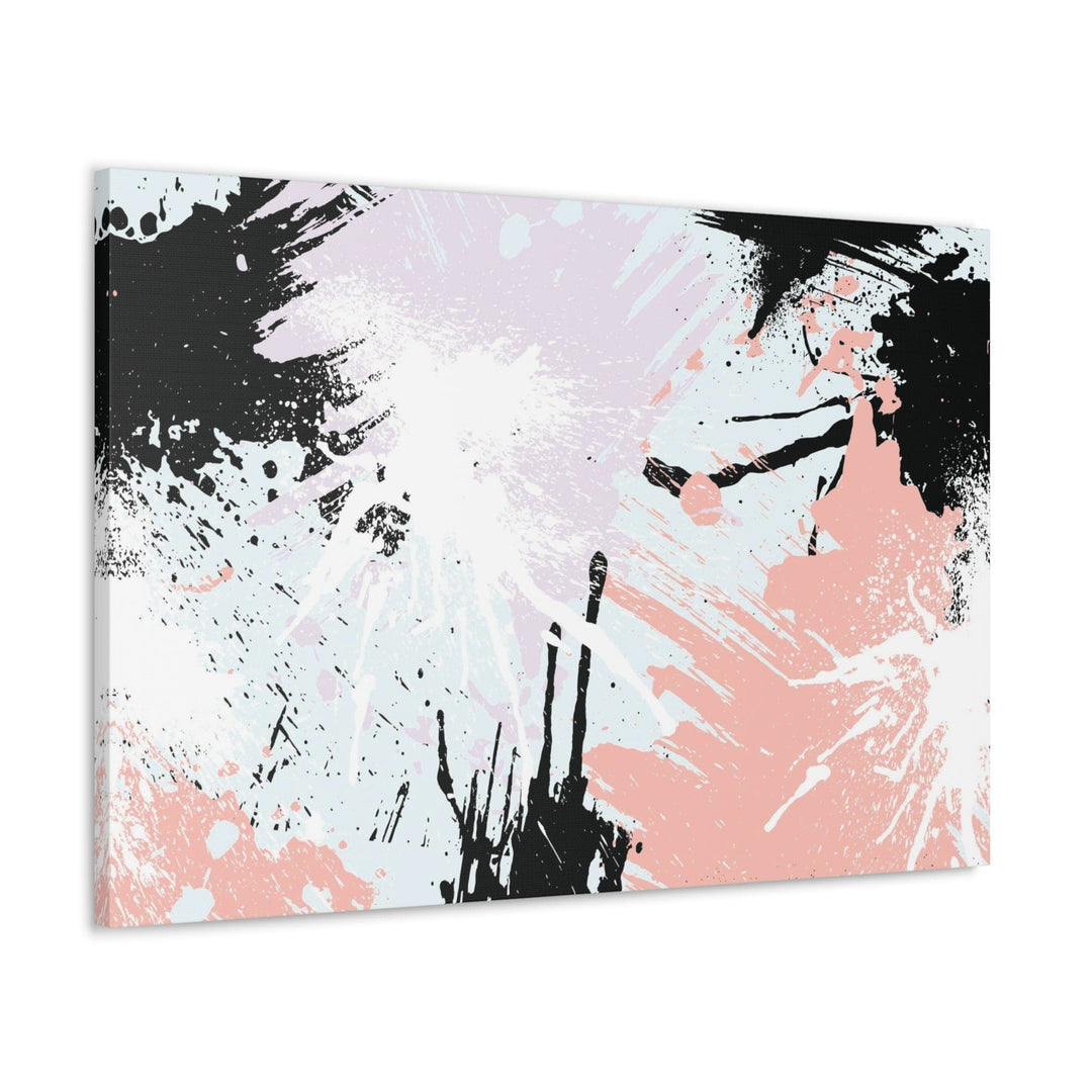 Canvas Wall Art Decor Pink Black Abstract Print - Decorative | Wall Art