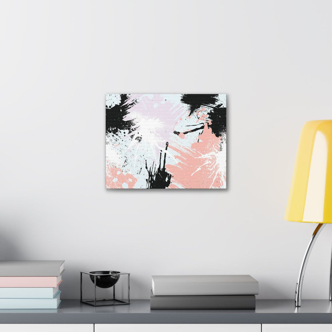 Canvas Wall Art Decor Pink Black Abstract Print - Decorative | Wall Art