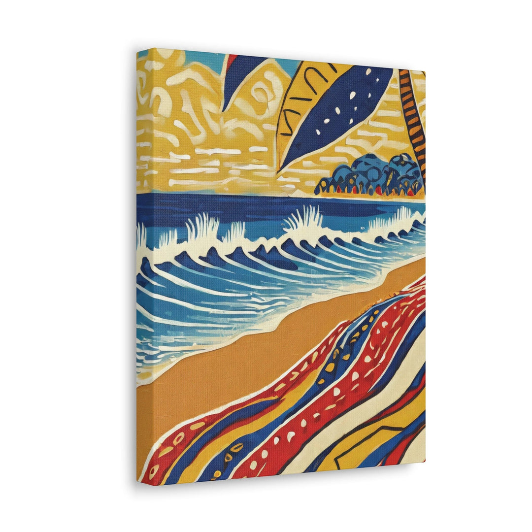 Canvas Wall Art Decor - Pop Color Beach - Decorative/Wall Art/Canvas Prints