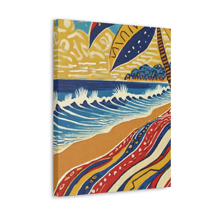 Canvas Wall Art Decor - Pop Color Beach - Decorative/Wall Art/Canvas Prints