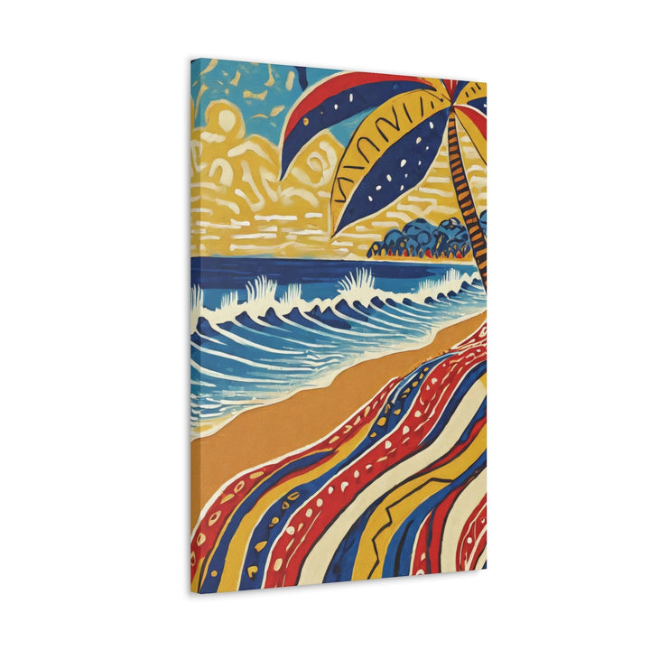 Canvas Wall Art Decor - Pop Color Beach - Decorative/Wall Art/Canvas Prints