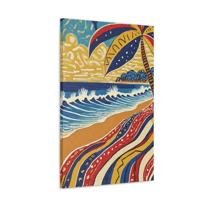 Canvas Wall Art Decor - Pop Color Beach - Decorative/Wall Art/Canvas Prints