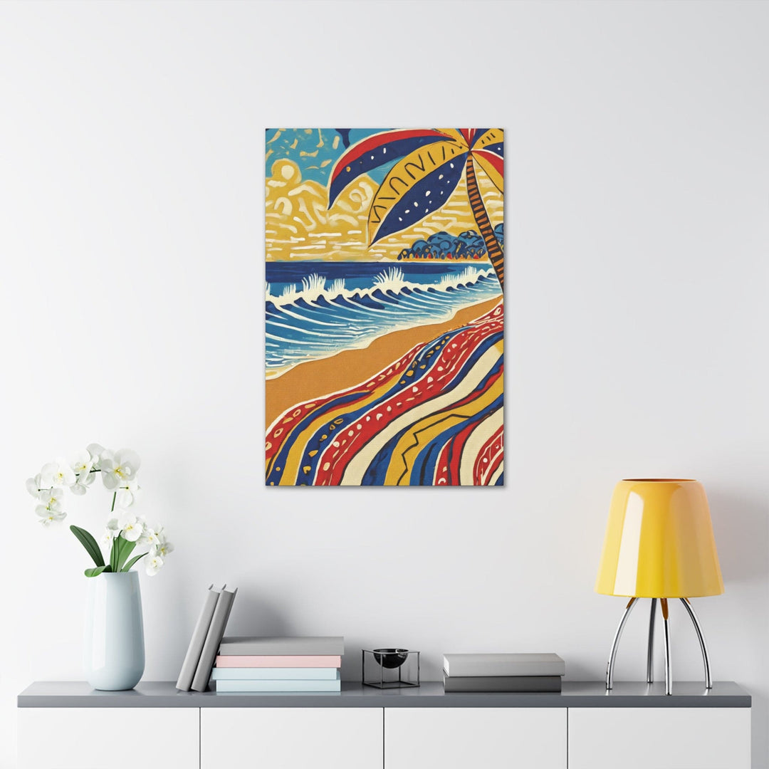 Canvas Wall Art Decor - Pop Color Beach - Decorative/Wall Art/Canvas Prints