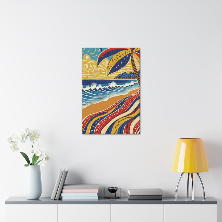 Canvas Wall Art Decor - Pop Color Beach - Decorative/Wall Art/Canvas Prints