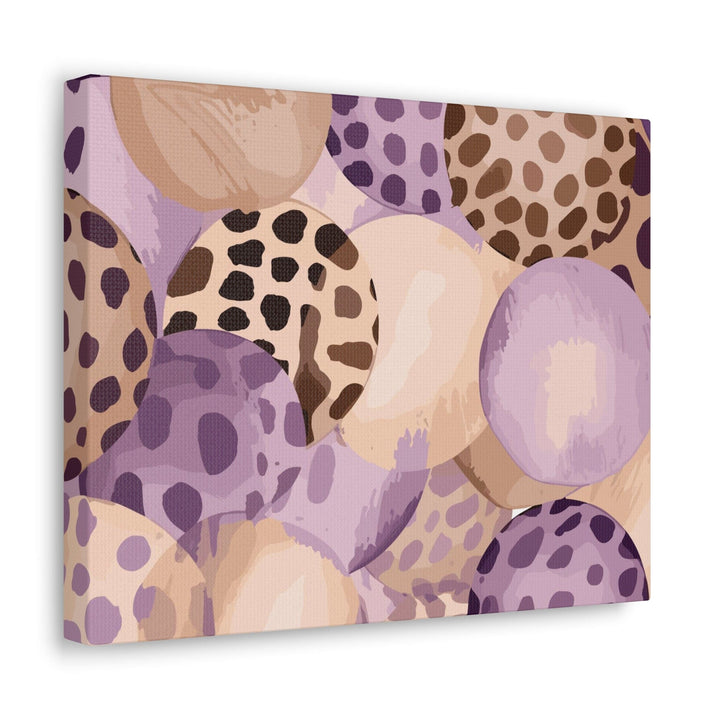 Canvas Wall Art Decor Purple Lavender Spotted Print - Decorative | Wall Art