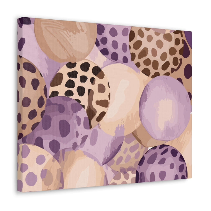 Canvas Wall Art Decor Purple Lavender Spotted Print - Decorative | Wall Art