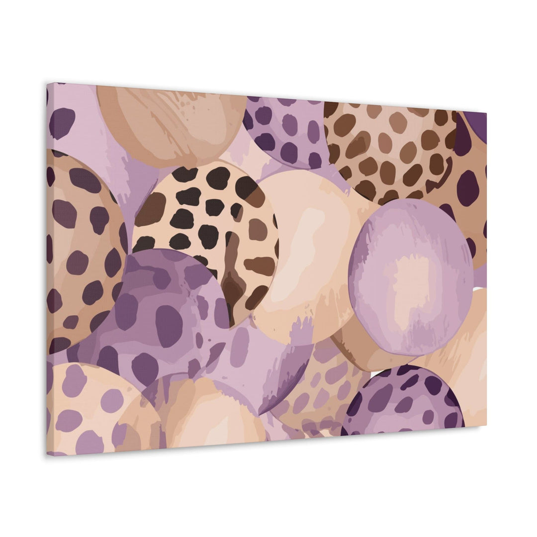 Canvas Wall Art Decor Purple Lavender Spotted Print - Decorative | Wall Art