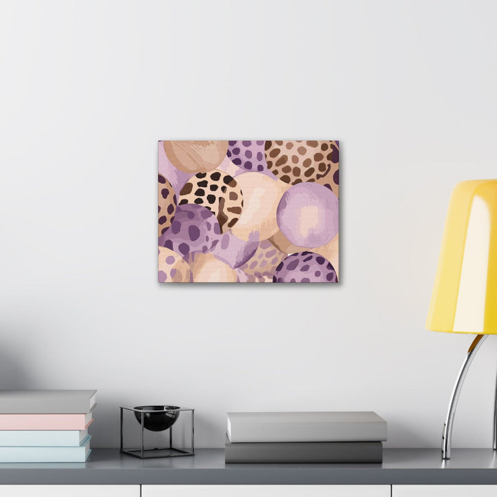 Canvas Wall Art Decor Purple Lavender Spotted Print - Decorative | Wall Art