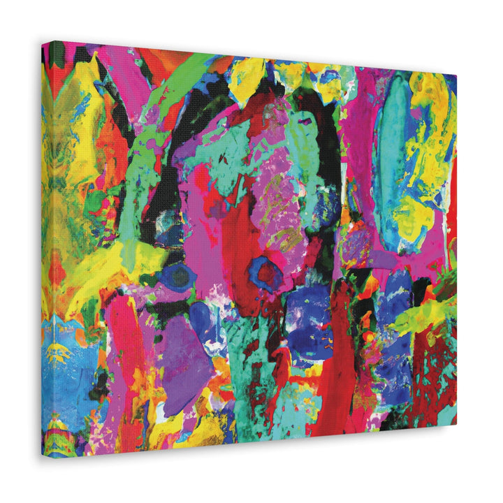 Canvas Wall Art Decor - Red Multicolor Abstract Print - Decorative/Wall