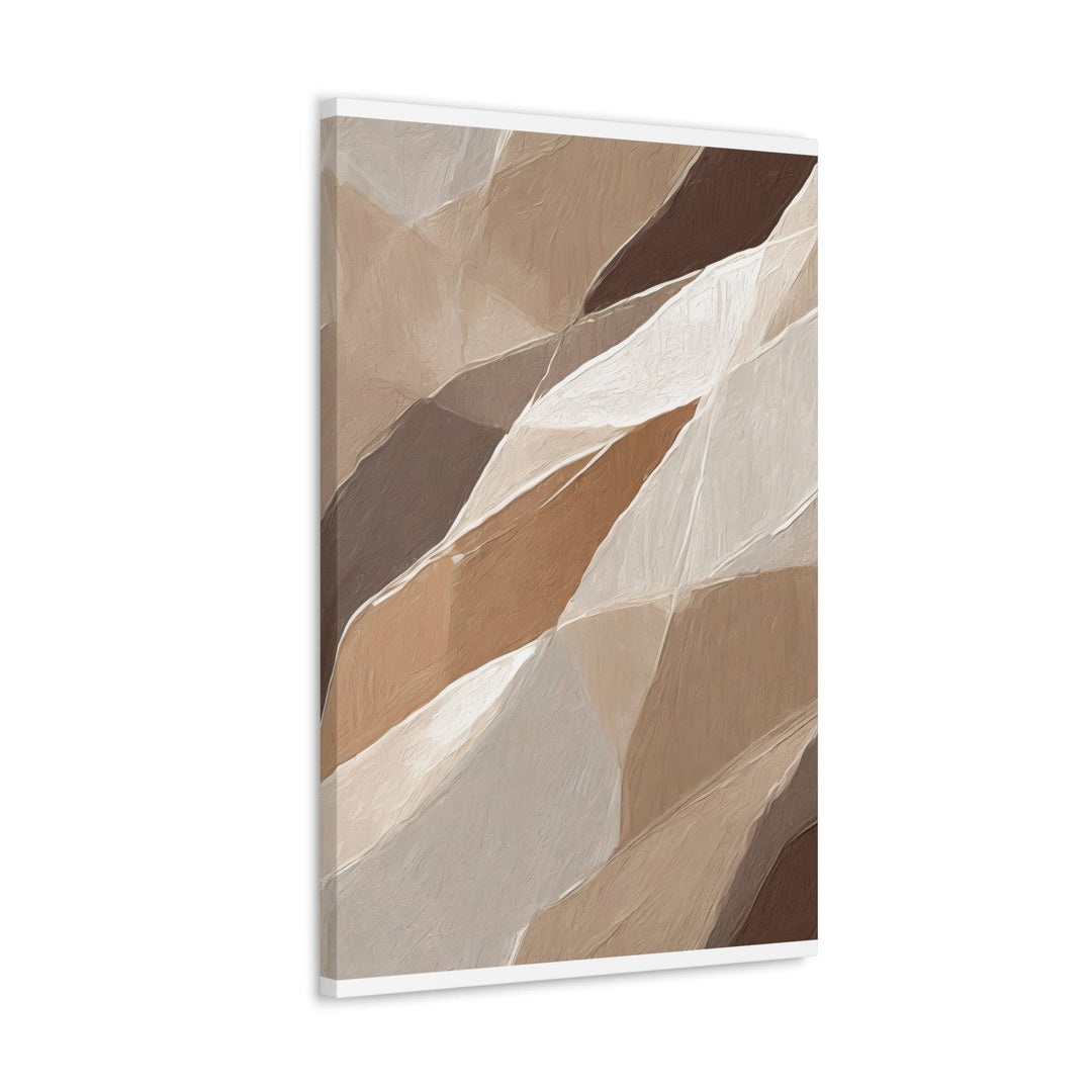 Canvas Wall Art Decor Rustic Brown Stone Print - Decorative | Wall Art | Canvas