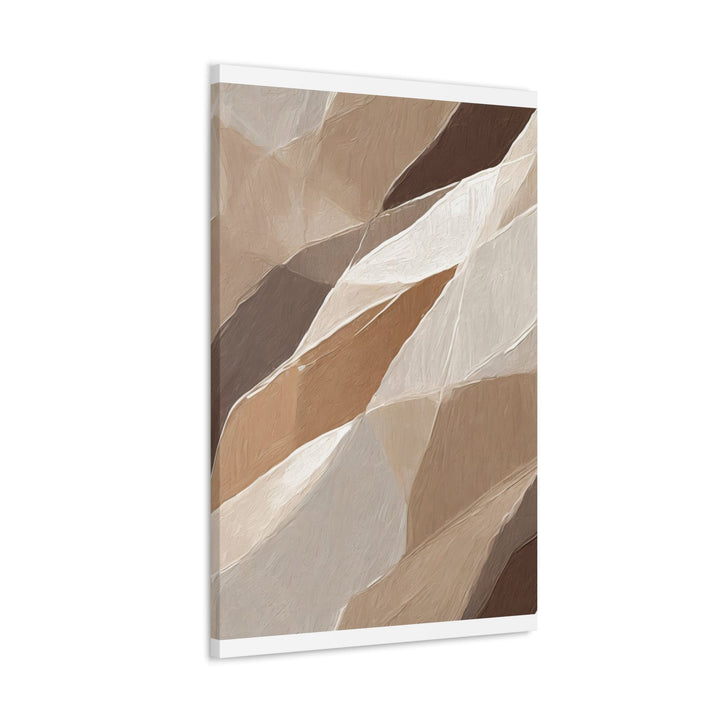 Canvas Wall Art Decor Rustic Brown Stone Print - Decorative | Wall Art | Canvas