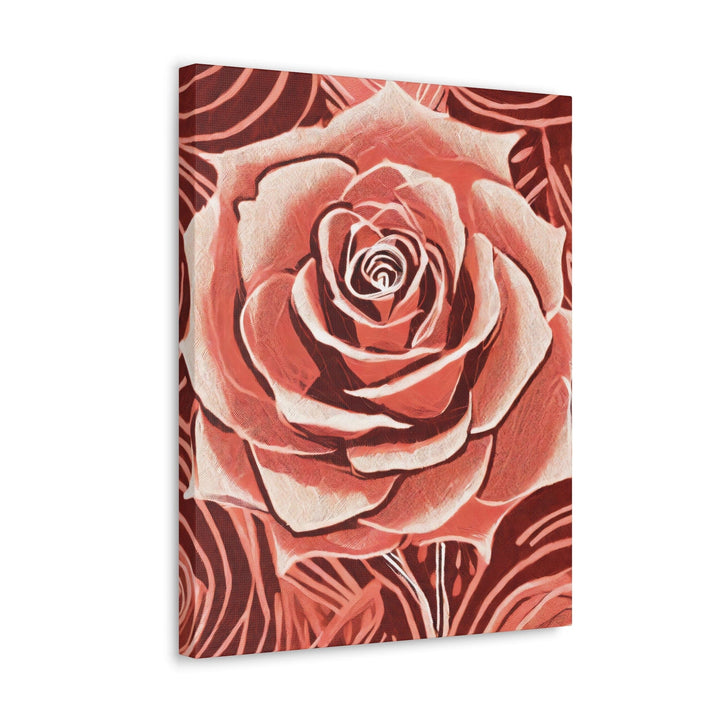 Canvas Wall Art Decor Rustic Pink Rose - Decorative | Wall Art | Canvas Prints