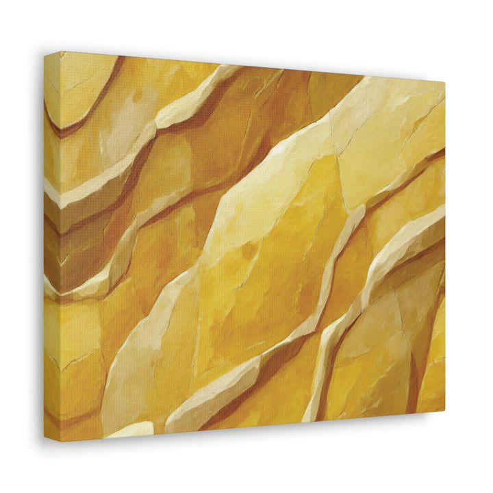 Canvas Wall Art Decor Rustic Yellow Stone Print - Decorative | Wall Art