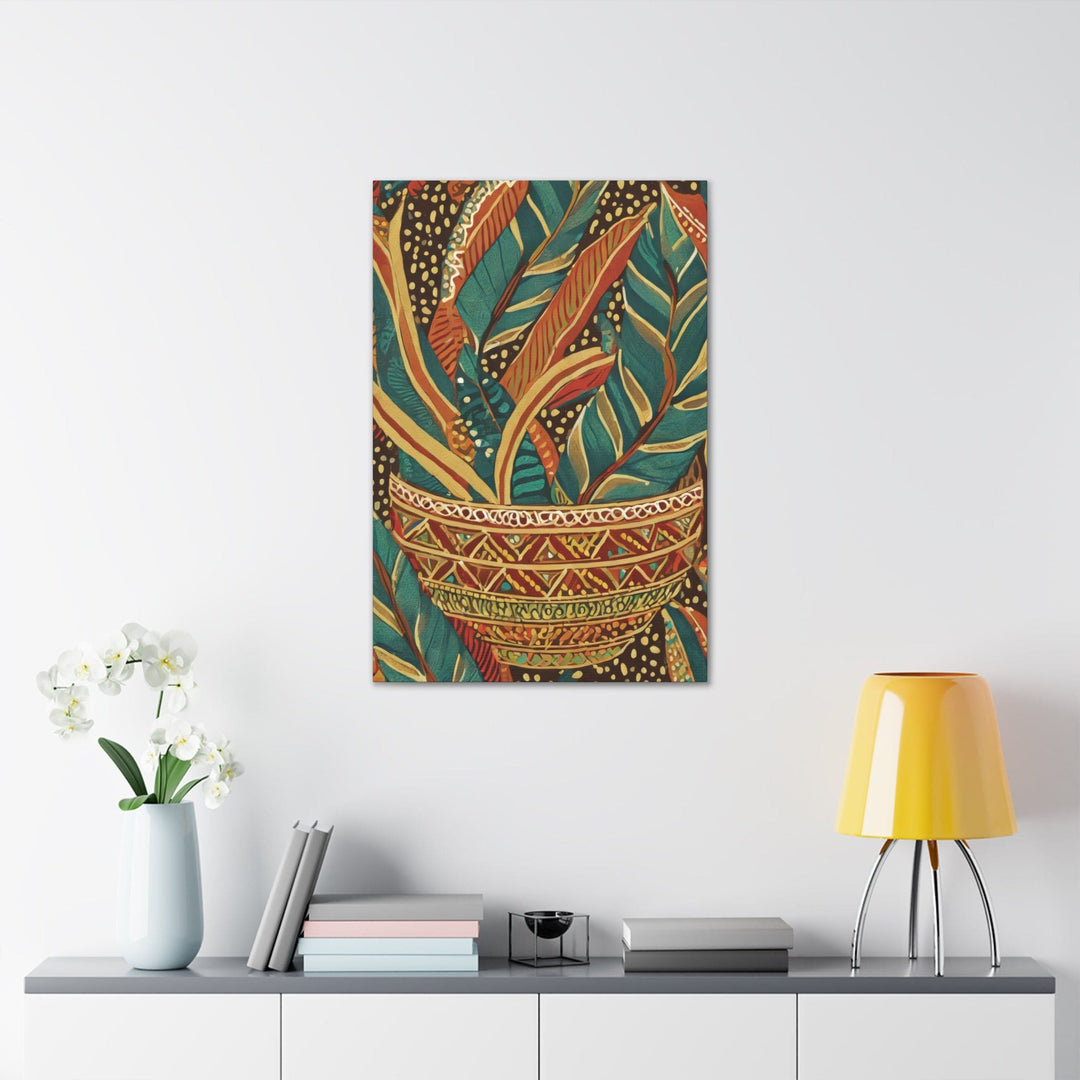 Canvas Wall Art Decor Tropical Basket - Decorative | Wall Art | Canvas Prints