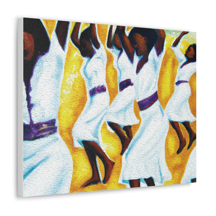 Canvas Wall Art Decor - Woman Dancing Giving Thanks Worship Inspired