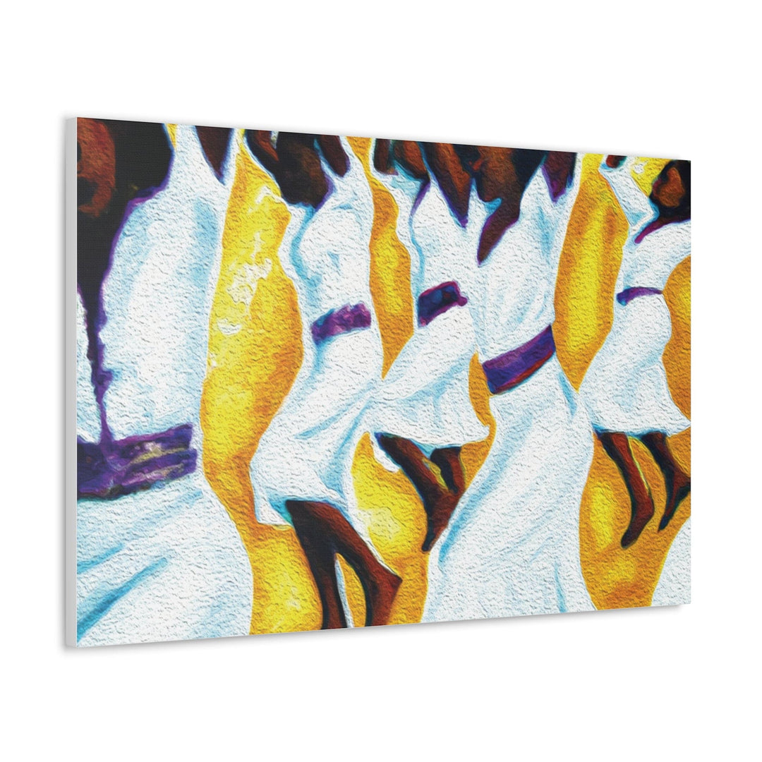 Canvas Wall Art Decor - Woman Dancing Giving Thanks Worship Inspired