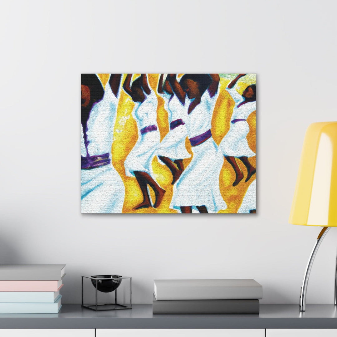 Canvas Wall Art Decor - Woman Dancing Giving Thanks Worship Inspired