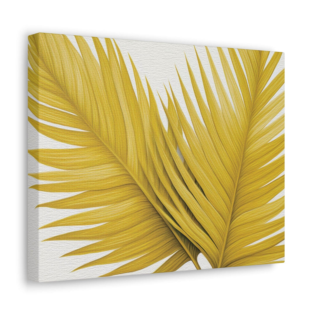 Canvas Wall Art Decor Yellow Palm Leaves - Decorative | Wall Art | Canvas Prints