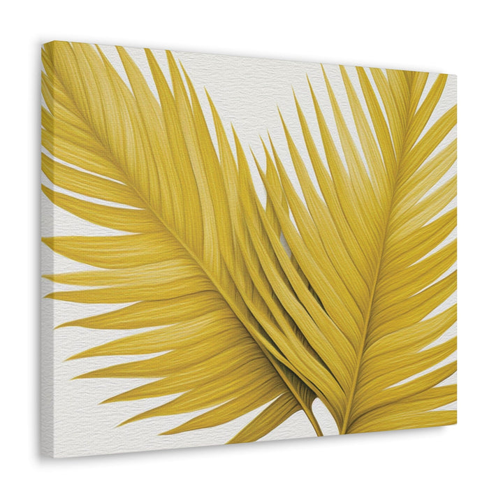 Canvas Wall Art Decor Yellow Palm Leaves - Decorative | Wall Art | Canvas Prints