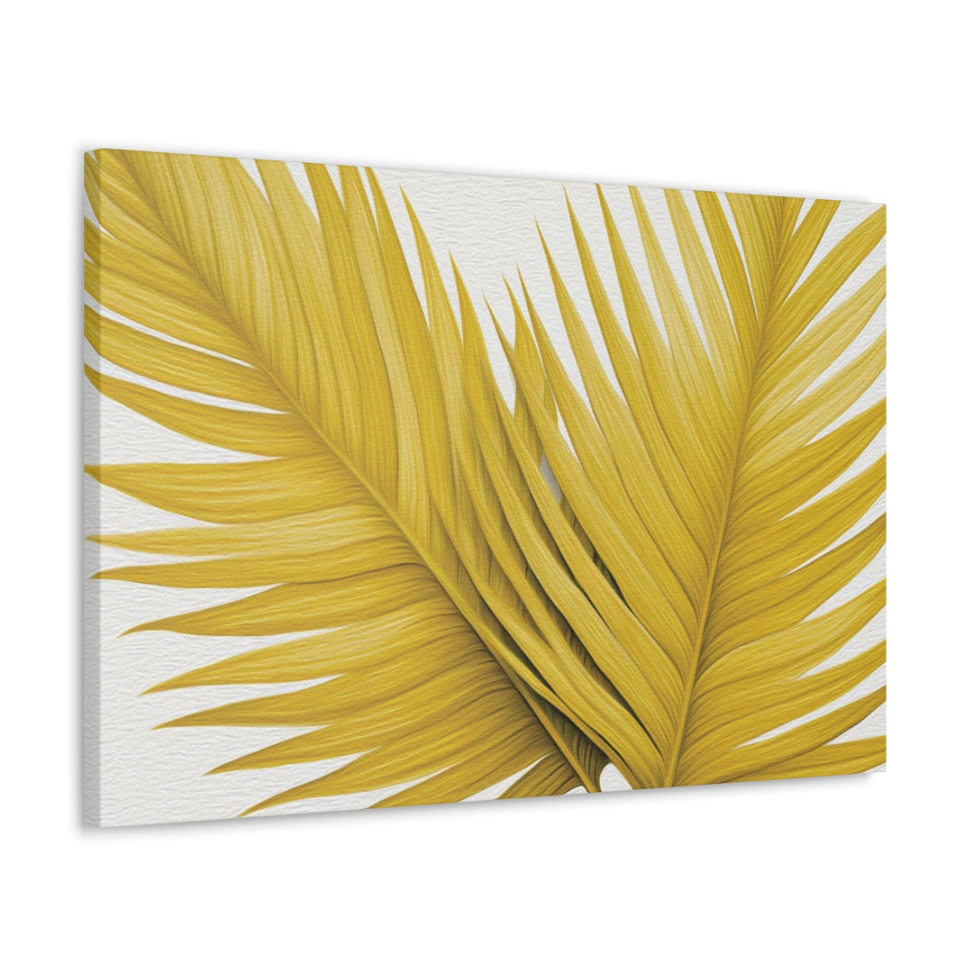 Canvas Wall Art Decor Yellow Palm Leaves - Decorative | Wall Art | Canvas Prints