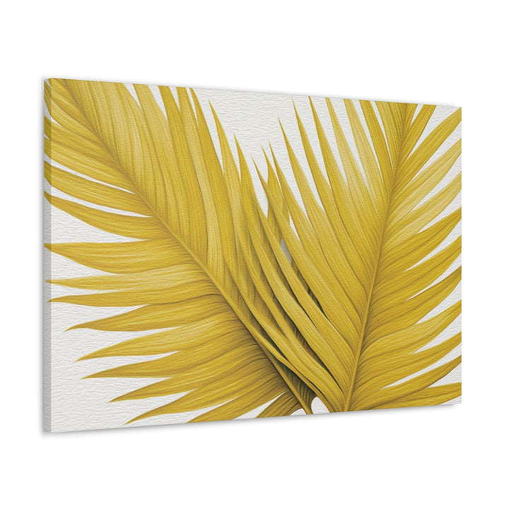 Canvas Wall Art Decor Yellow Palm Leaves - Decorative | Wall Art | Canvas Prints