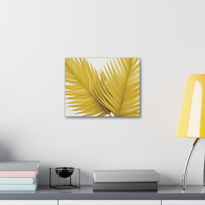 Canvas Wall Art Decor Yellow Palm Leaves - Decorative | Wall Art | Canvas Prints