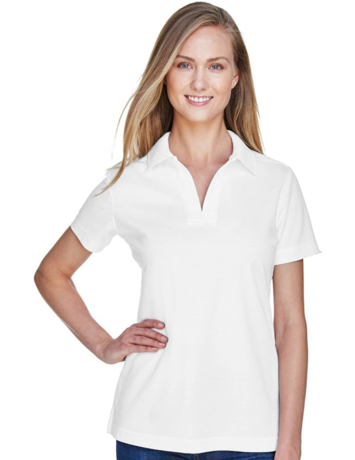 Devon & Jones CrownLux Performance Women's Plaited Polo | Embroidery