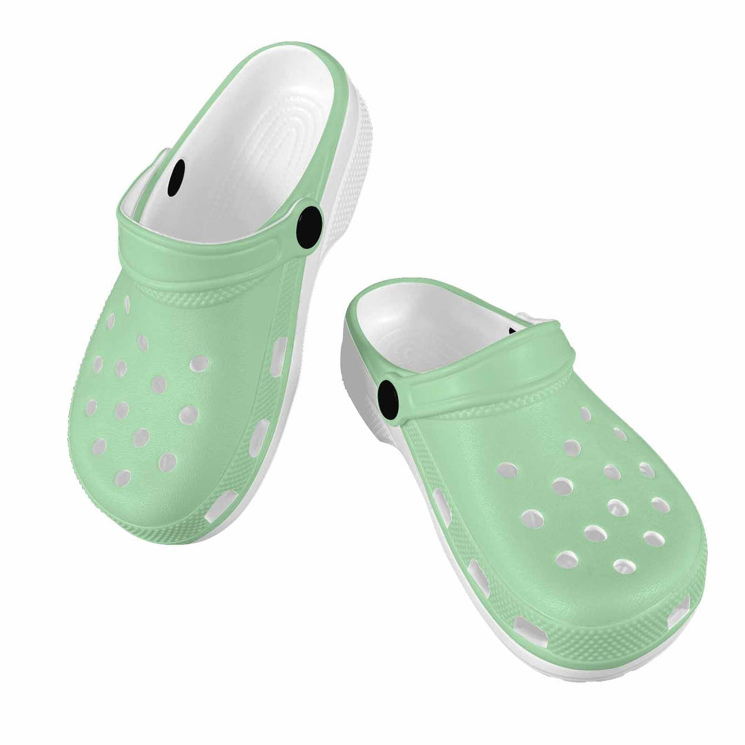 Celadon Green Clogs For Youth - Unisex | Clogs | Youth