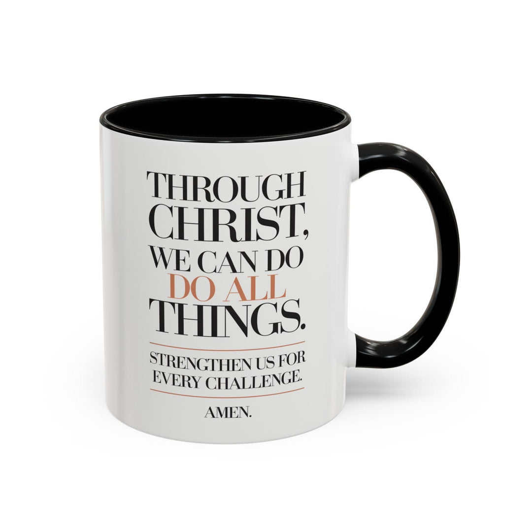 Ceramic Gift Mug Featuring Inspirational Prayer to Brighten your Day