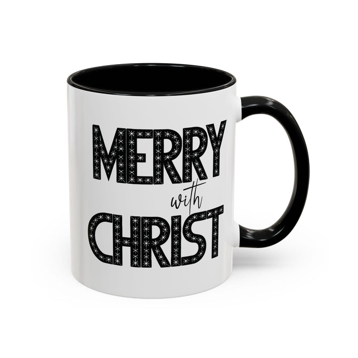 Ceramic Gift Mug - Merry with Christ - Decorative/Ceramic Mugs/11oz/15oz
