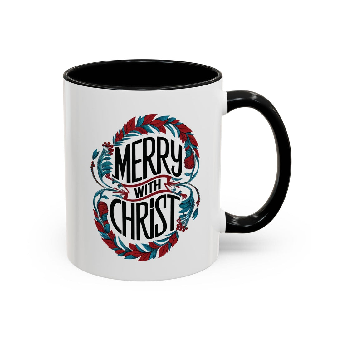 Ceramic Gift Mug - Merry with Christ - Decorative/Ceramic Mugs/11oz/15oz